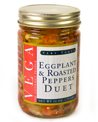 Eggplant and Roasted Peppers